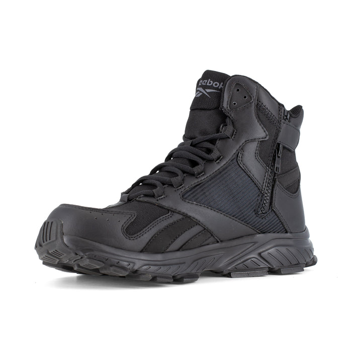 Reebok Mens Hyperium Tactical Black Mesh 6in Trail Running Work Boots