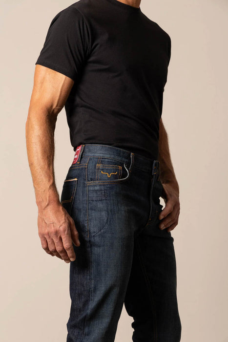 Kimes Ranch Mens Roger Blue Cotton Blend Jeans