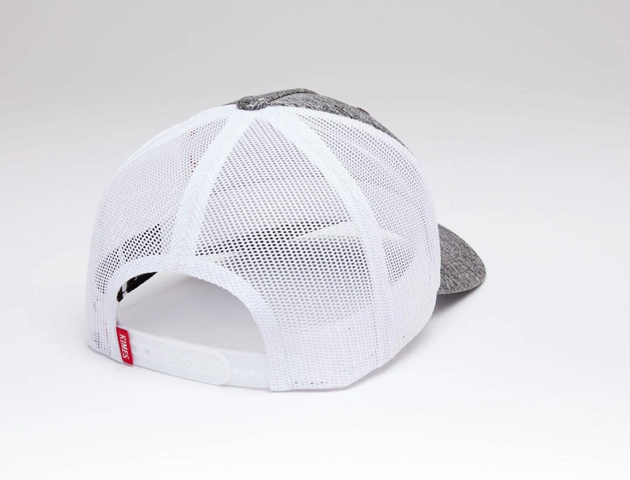 Kimes Ranch Unisex Roped Lp Grey Heather Cotton Twill Trucker Cap