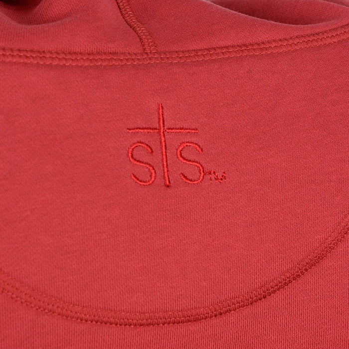 STS Ranchwear Unisex Original Red Cotton Blend Hoodie