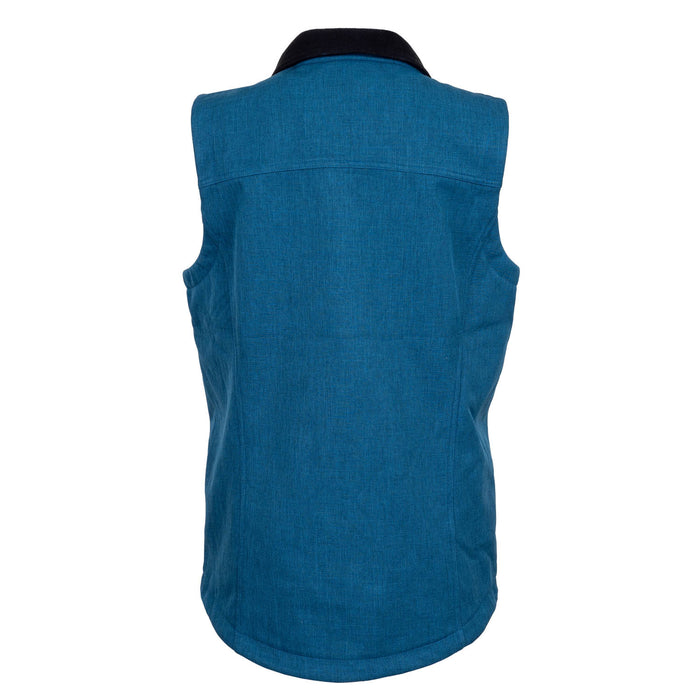 STS Ranchwear Womens Weston Teal Poly/Spandex Softshell Vest