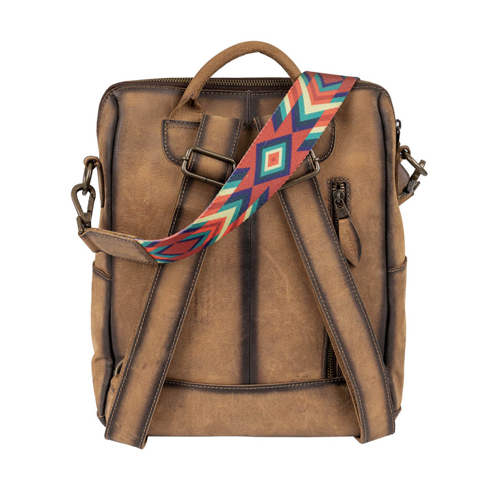 STS Ranchwear Womens Baroness Basic Bliss Veg-Tan Leather Backpack