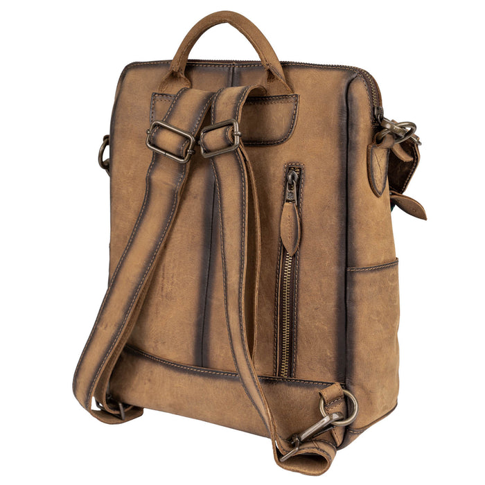 STS Ranchwear Womens Baroness Basic Bliss Veg-Tan Leather Backpack