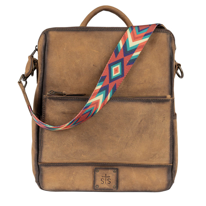 STS Ranchwear Womens Baroness Basic Bliss Veg-Tan Leather Backpack