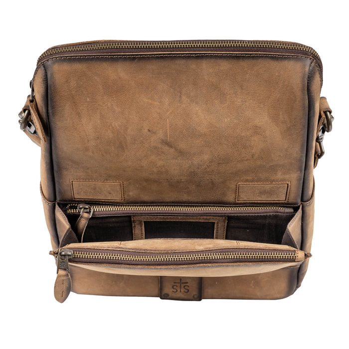 STS Ranchwear Womens Baroness Basic Bliss Veg-Tan Leather Backpack