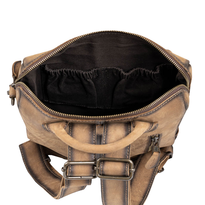 STS Ranchwear Womens Baroness Basic Bliss Veg-Tan Leather Backpack