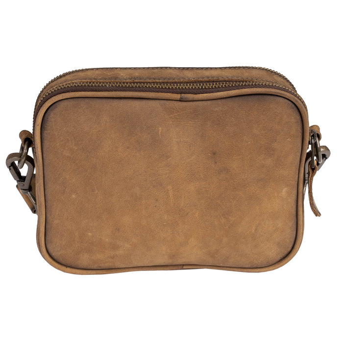 STS Ranchwear Womens Baroness Basic Bliss Lucy Veg-Tan Leather Crossbody Bag