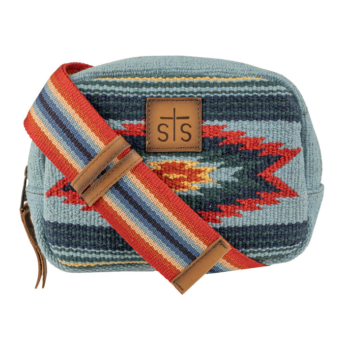 STS Ranchwear Womens Chaynee Valley Serape Kait Multi-Color Leather Sling Bag