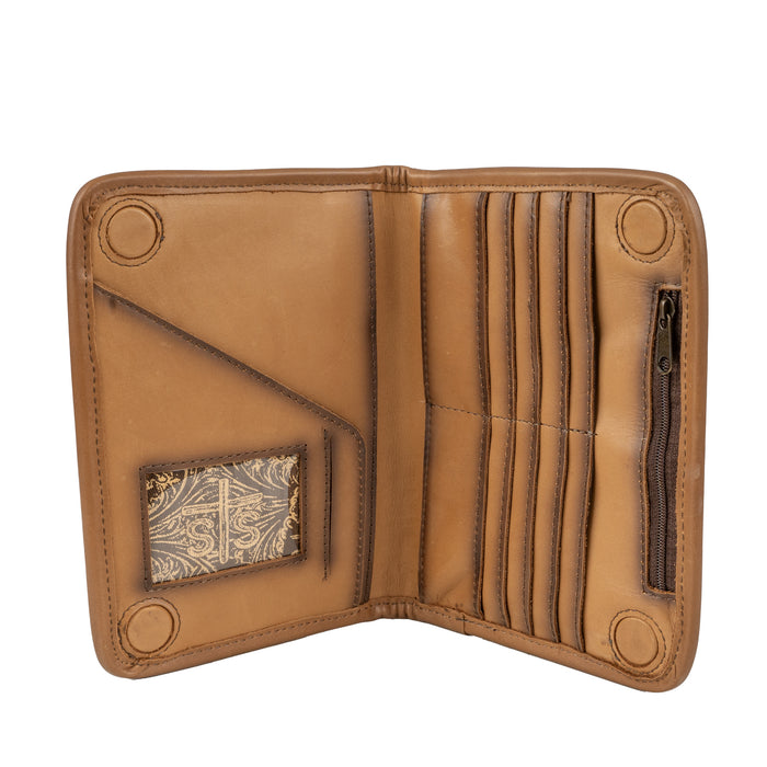 STS Ranchwear Womens Chaynee Valley Magnetic Serape Leather Rodeo Wallet
