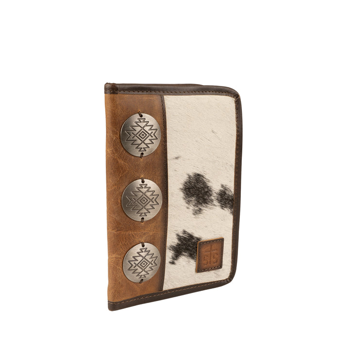 STS Ranchwear Womens Vaquero Magnetic Cowhide/Tan Leather Rodeo Wallet