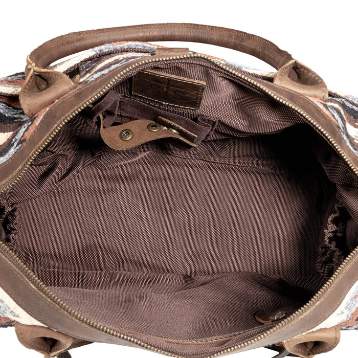 STS Ranchwear Womens Guadalupe Serape Amelia Multi-Color Leather Tote Bag