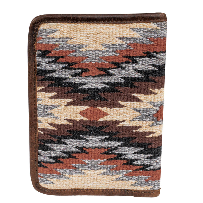 STS Ranchwear Womens Guadalupe Serape Magnet Multi Leather Checkbook Wallet
