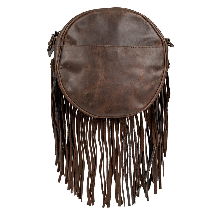 STS Ranchwear Womens Guadalupe Serape Sage Multi-Color Leather Crossbody Bag