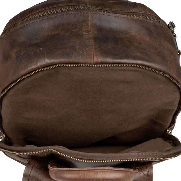 STS Ranchwear Womens Guadalupe Serape Valley Multi-Color Leather Backpack