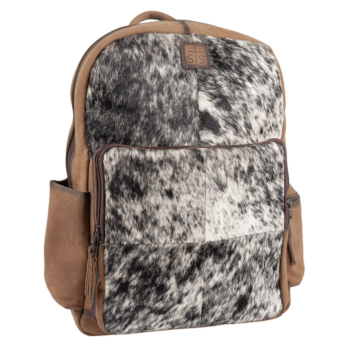 STS Ranchwear Unisex Cowhide Whitness Backpack Distressed Brown Leather Backpack