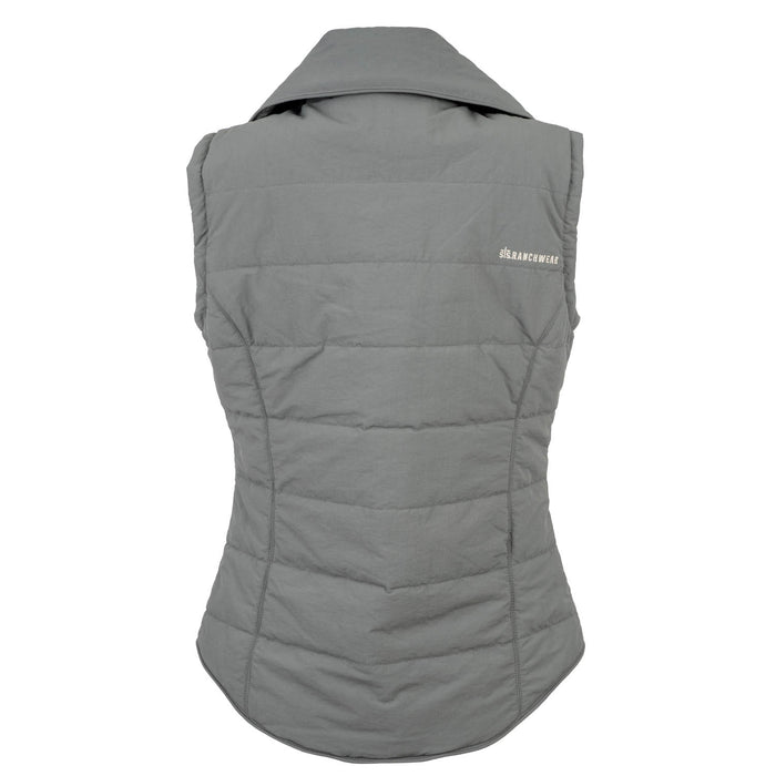 STS Ranchwear Womens Holly Sage 100% Polyester Softshell Vest