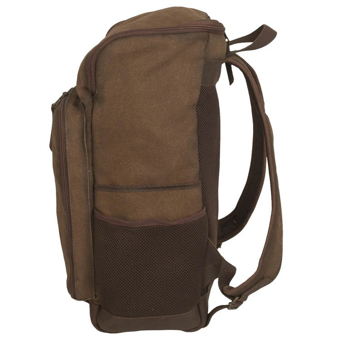 STS Ranchwear Unisex Trailblazer Big Hoss Tool Brown Canvas/Leather Backpack