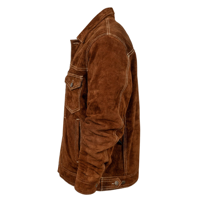 STS Ranchwear Mens Russell Rust Leather Jacket
