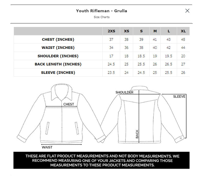 STS Ranchwear Youth Boys Rifleman Grulla Leather Leather Jacket