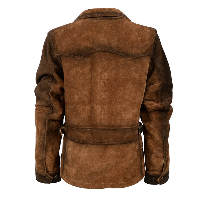 STS Ranchwear Womens The Avery Rusty Nail Suede Leather Jacket