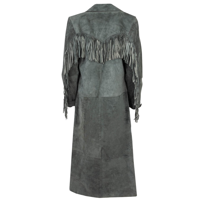 STS Ranchwear Womens Vivie Fog Suede Leather Jacket