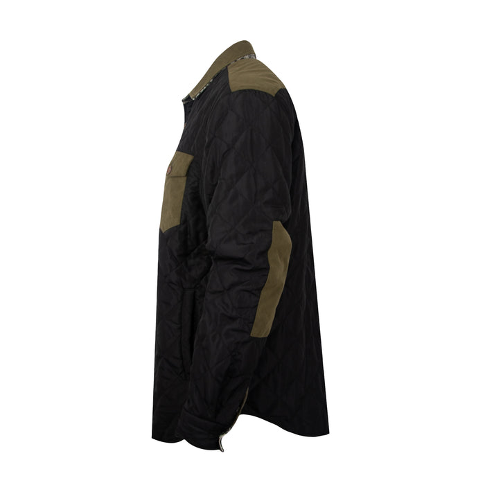 STS Ranchwear Mens Everette Reversible Olive/Khaki Poly/Cotton Cotton Jacket