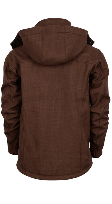 STS Ranchwear Youth Unisex Weston Chocolate Poly/Spandex Athletic Shell Jacket