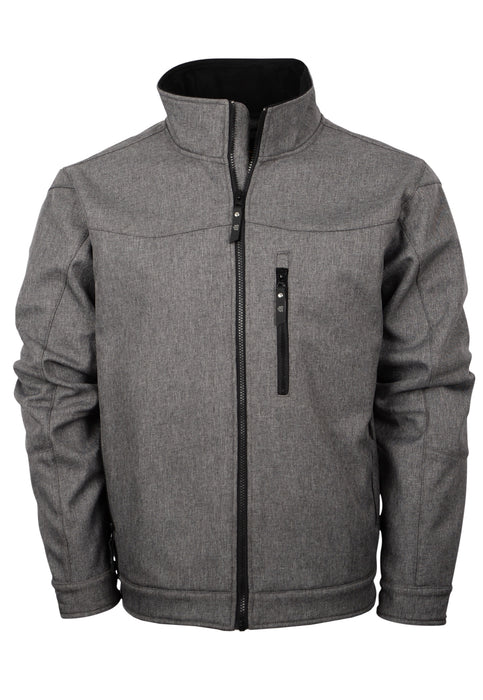 STS Ranchwear Youth Unisex Slack Heather Gray 100% Polyester Softshell Jacket