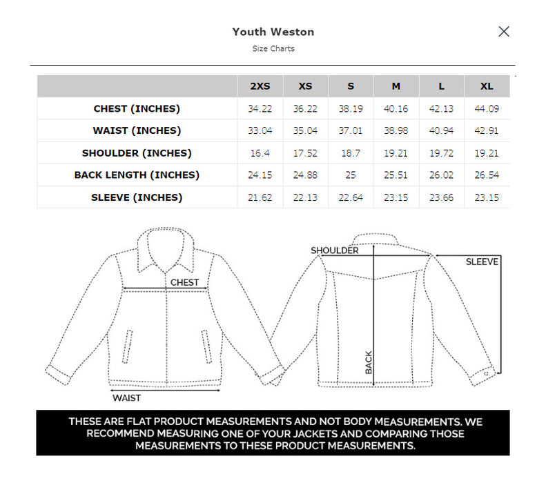 STS Ranchwear Youth Unisex Weston Black Poly/Spandex Athletic Shell Jacket