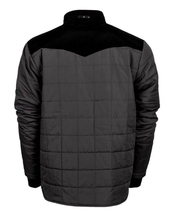 STS Ranchwear Mens Rawling Gray 100% Polyester Softshell Jacket