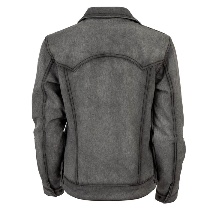 STS Ranchwear Womens Brumby Enzyme Gray 100% Cotton Softshell Jacket