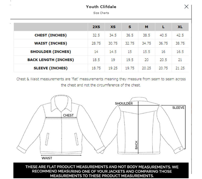 STS Ranchwear Youth Boys Clifdale Stone Washed Denim 100% Cotton Cotton Jacket