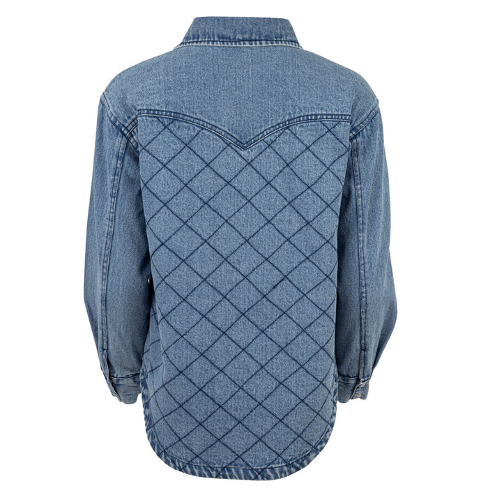 STS Ranchwear Womens Palo Duro Shirt Denim 100% Cotton Cotton Jacket