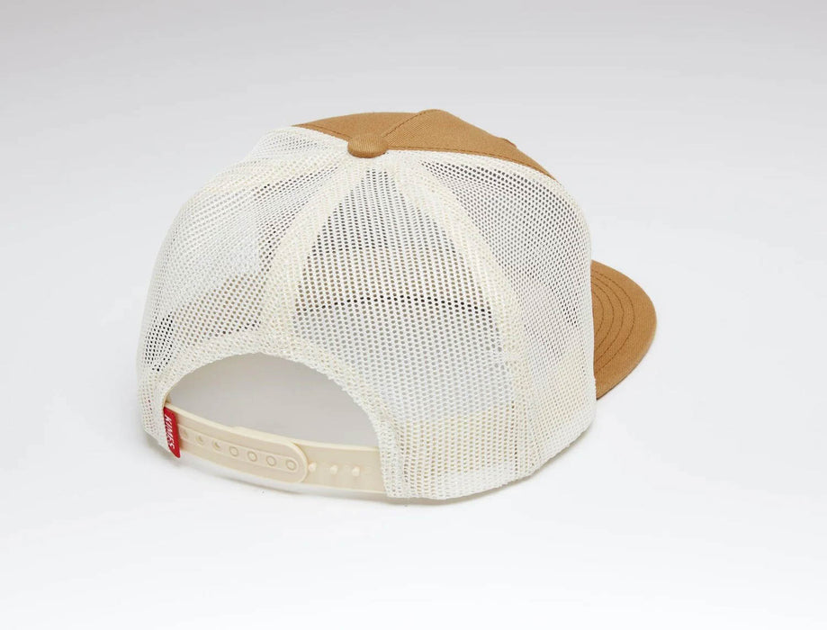 Kimes Ranch Unisex Sparky WW Brown Cotton Twill Trucker Cap