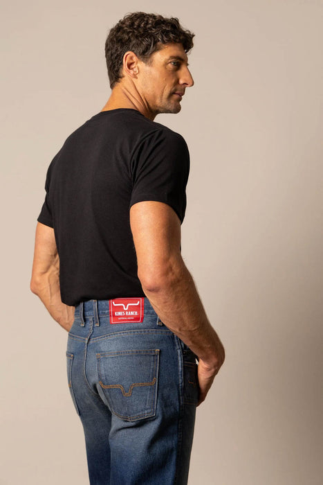 Kimes Ranch Mens Stewart Blue 100% Cotton Jeans