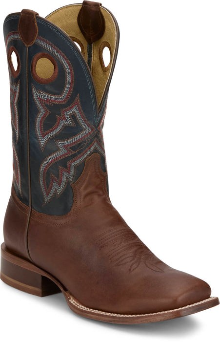 Tony Lama Mens Lars 11in Western Honey Leather Cowboy Boots