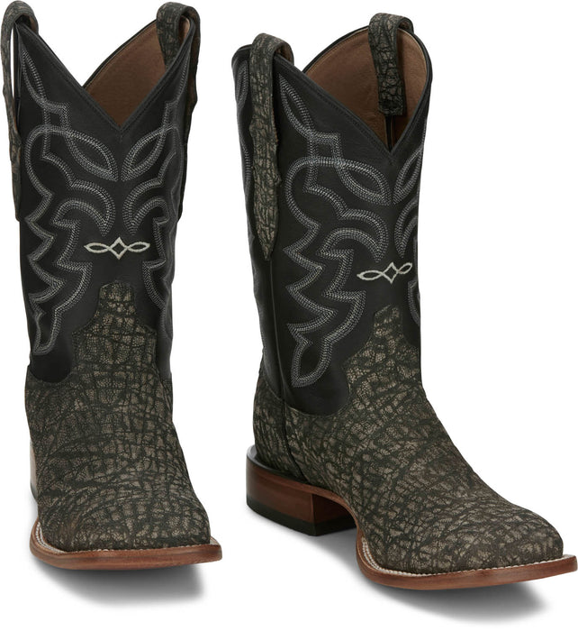 Tony Lama Mens Maldor 11in Western Weathered Leather Cowboy Boots