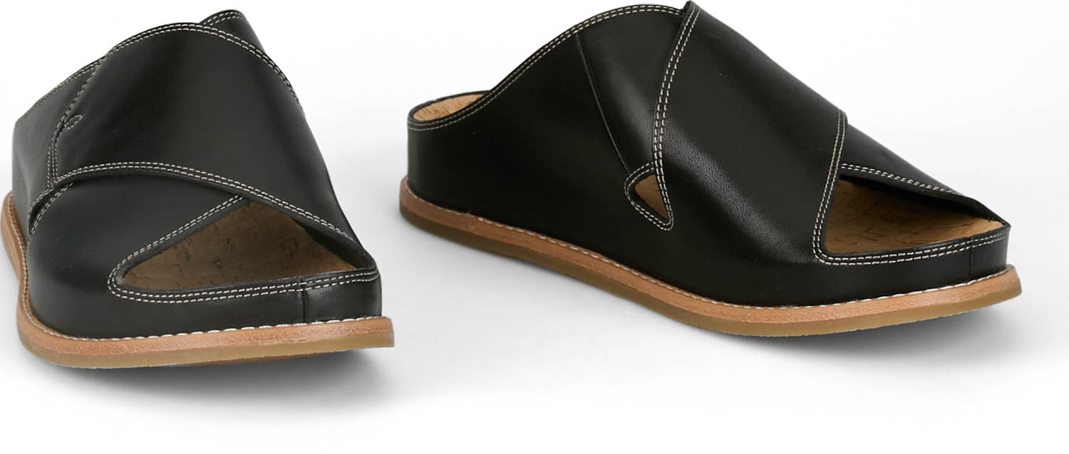 Tony Lama Womens Palmeras Black Cowhide Sandals Shoes