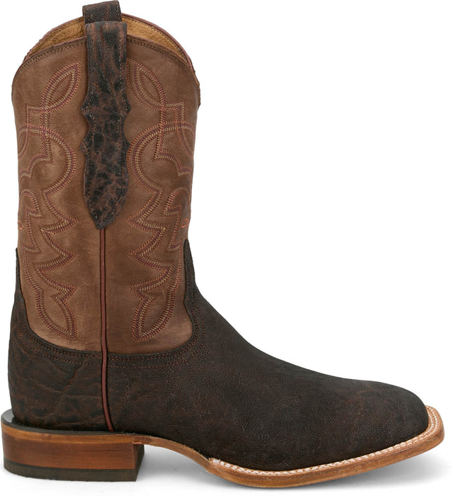 Tony Lama Mens Maldor 11in Western Barnwood Leather Cowboy Boots