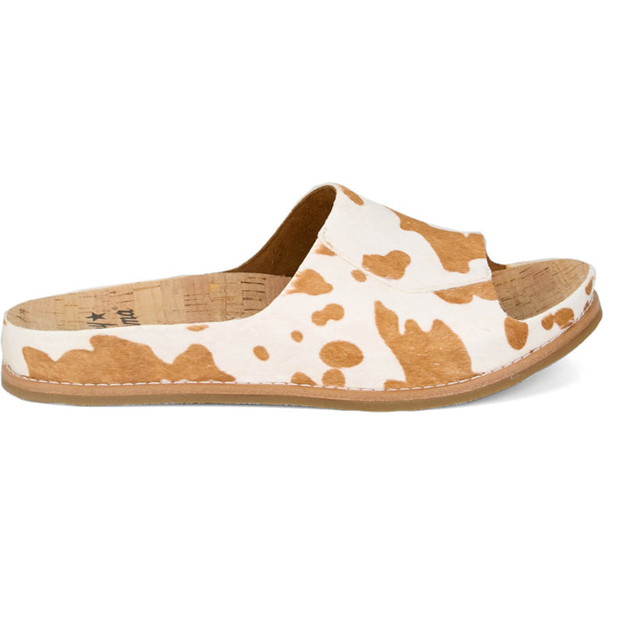 Tony Lama Womens Mareas Tan Multi-Color Cowhide Sandals Shoes