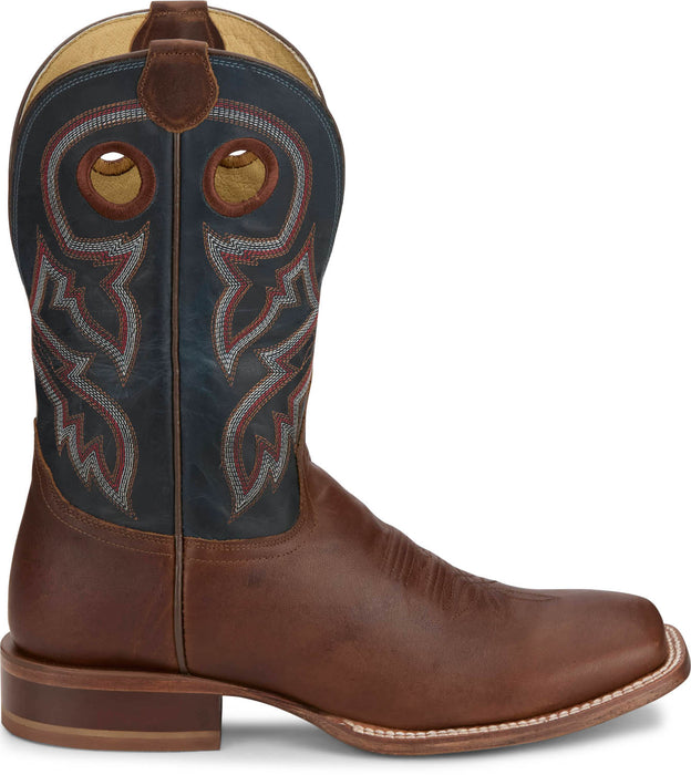 Tony Lama Mens Lars 11in Western Honey Leather Cowboy Boots