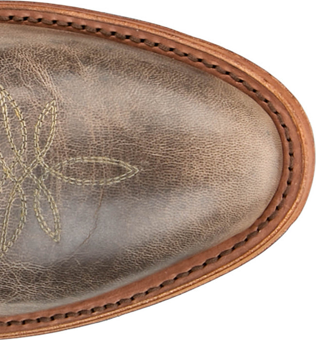 Tony Lama Mens Marco 12in Western Grey Goat Leather Cowboy Boots