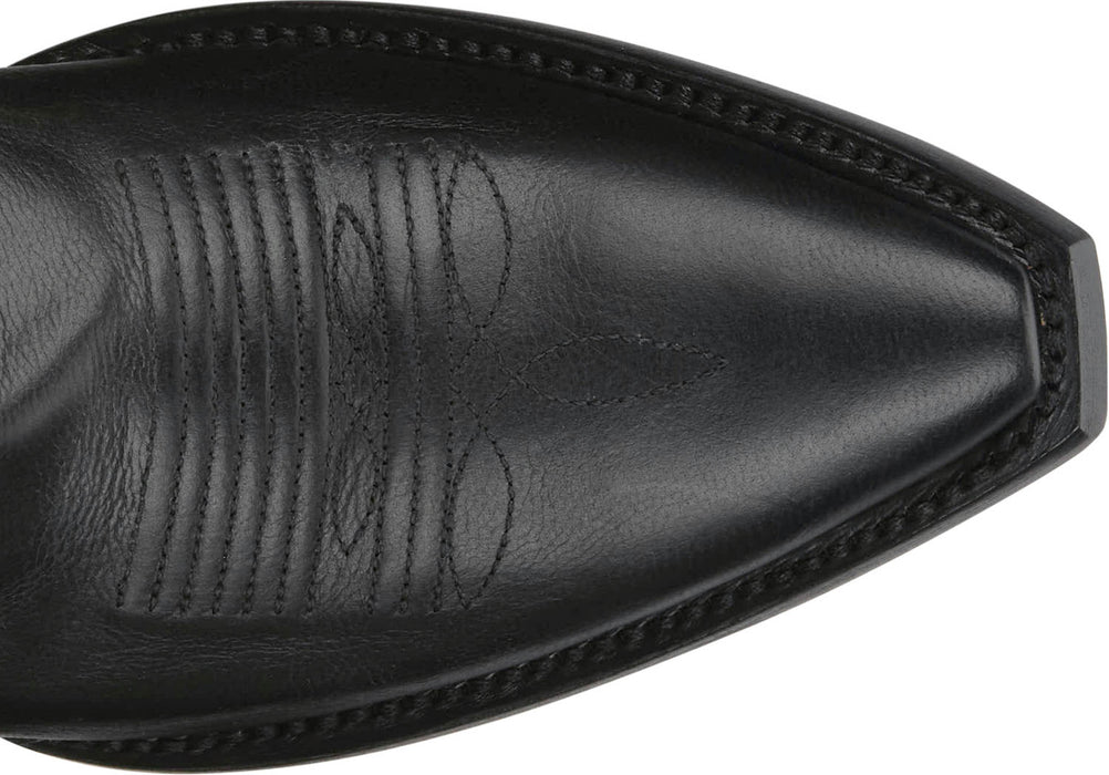 Tony Lama Womens Areli 9in Bootie Midnight Leather Cowboy Boots