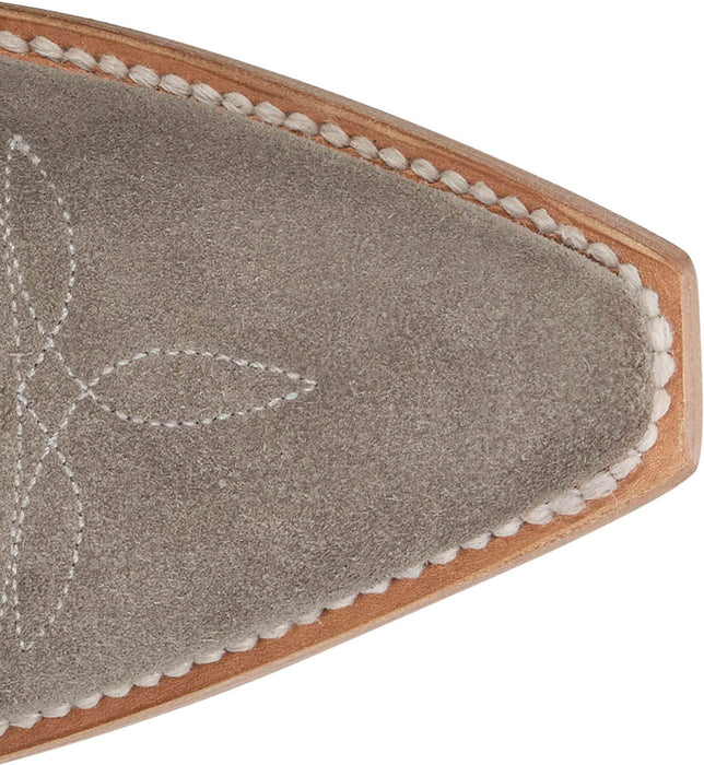 Tony Lama Womens Liz 15in Western Ash Suede Cowboy Boots