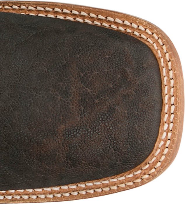 Tony Lama Mens Maldor 11in Western Barnwood Leather Cowboy Boots