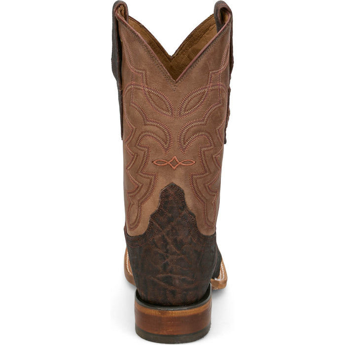 Tony Lama Mens Maldor 11in Western Barnwood Leather Cowboy Boots