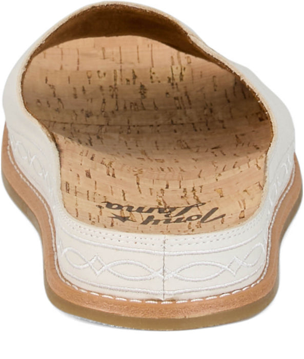 Tony Lama Womens Mareas Stone Cowhide Sandals Shoes