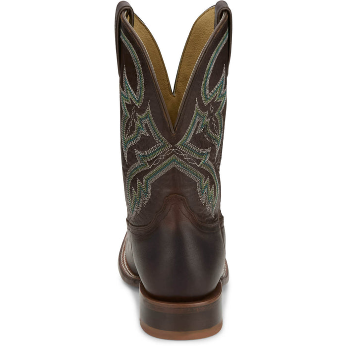 Tony Lama Mens Wray 11in Western Tobacco Leather Cowboy Boots
