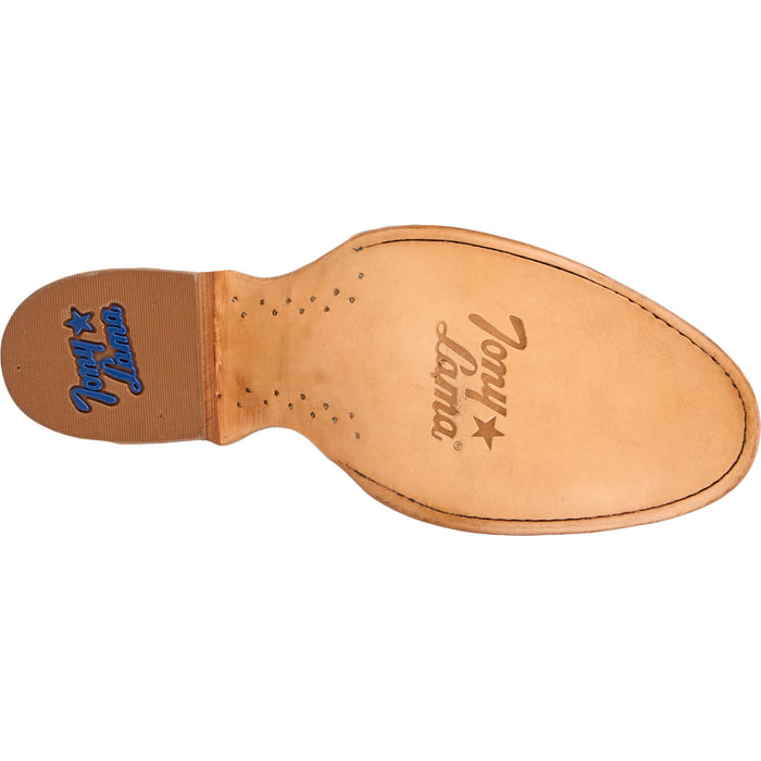 Tony Lama Mens Marco 12in Western Grey Goat Leather Cowboy Boots