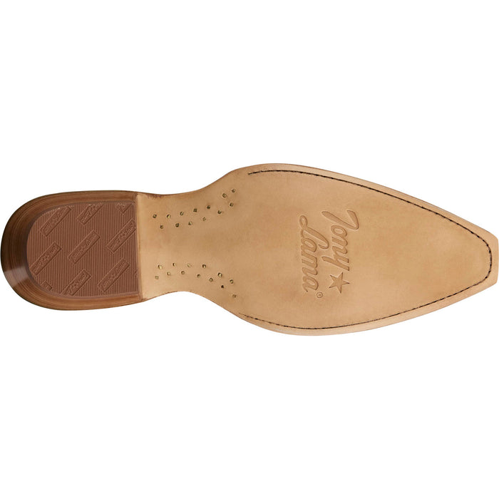 Tony Lama Womens Areli 9in Bootie Toffee Leather Cowboy Boots